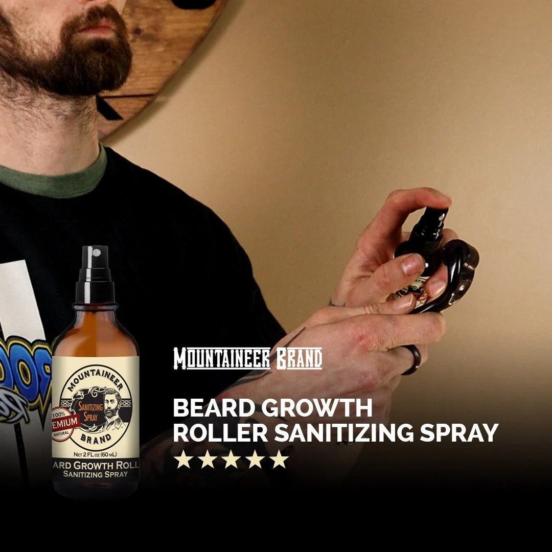 Beard Growth Roller Sanitizing Spray - Image 2