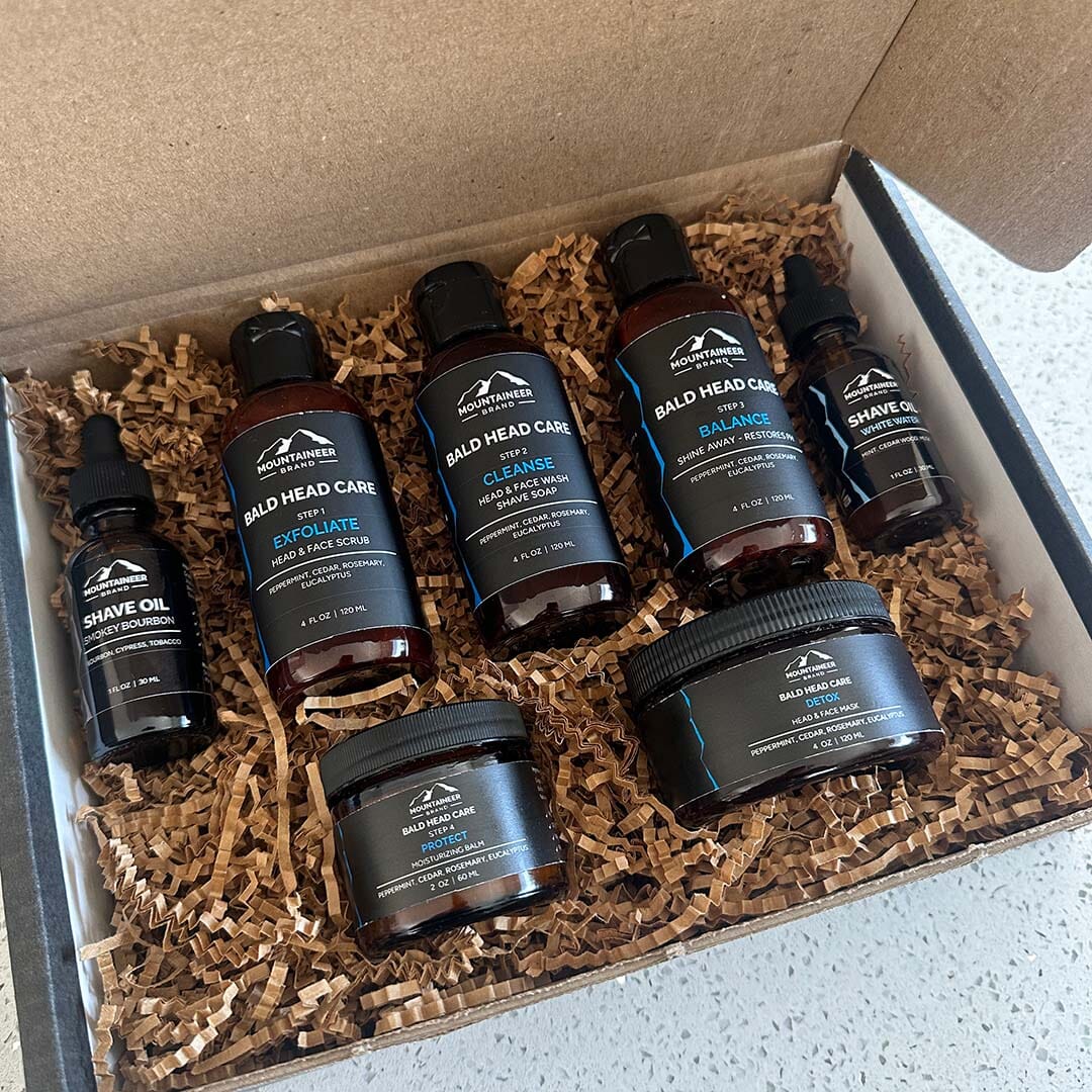 The Complete Bald Head Care System + 2 Free Shave Oils