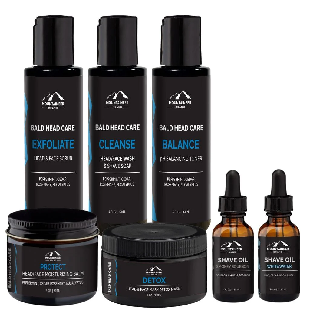 The Complete Bald Head Care System + 2 Free Shave Oils - Image 2